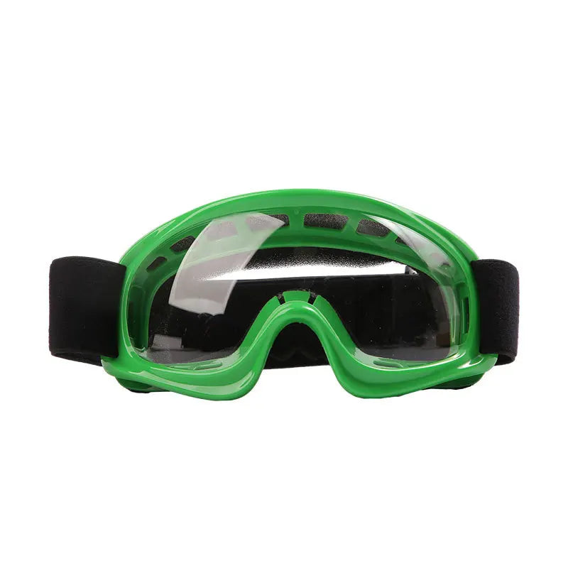 Kids Motorcycle Goggles - UV Protection Riding Glasses for Boys & Girls, Dirt Bike & ATV Windproof Eyewear