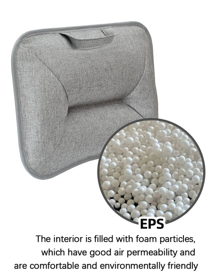 MUMUCC Multifunctional Laptop Desk With Cushion and Filled with Foam Particles, Small Pillow Table, Hard Mouse Pad Large