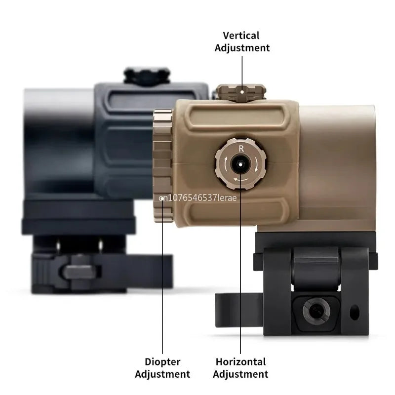Hot Sale 558 Holographic Collimator Red Dot Sight G43/G33 3X G45 5X Magnifier Airsoft Hunting Gear W/20mm Rail Mounts & QD Lever
