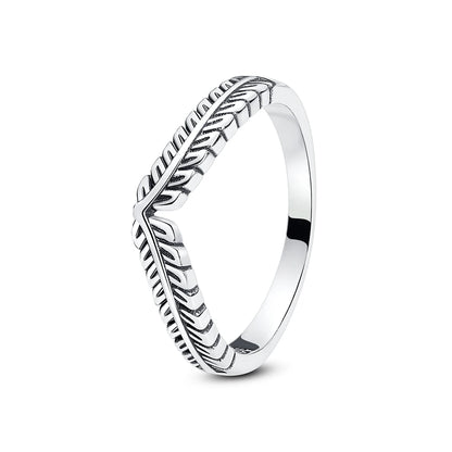 Original 925 Sterling Silver Ring Love Heart Pave CZ Crystal Stackable Rings For Women Wedding Engagement Birthday Gift Jewelry