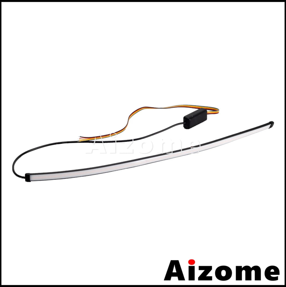Motorcycle Rear Amber Sequentia Flowing Turn Signal LED Tidy Eliminator Brake Tail Lights For Suzuki Boulevard M109R M90 2006-up