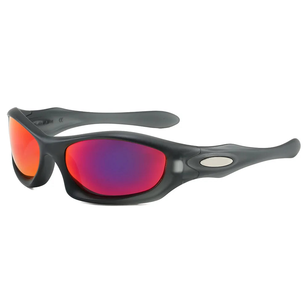 Retro Oval Round Frame Sunglasses 2026 New Outdoor Cycling Driving Sun Glasses Vintage Style UV400 Protection Unisex