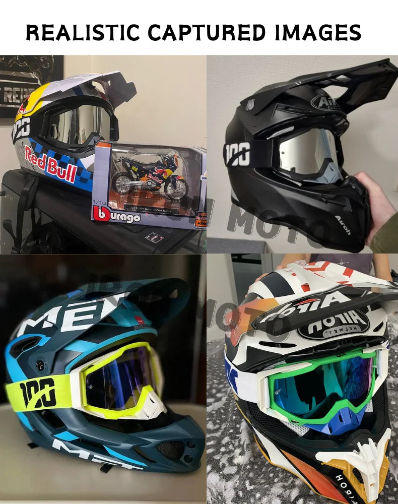 Men Motorcycle Glasses Dirt Bike MX Goggles Anti-fog HD Lens Motocross Enduro Sunglasses Windproof Ski Goggles Factory Wholesale