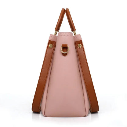 Fashionable Women's Shoulder Bag Hot Sale Of The Season New Style Mother-Child Multi-piece Set Colorful Ribbon Ladies Handbag Si