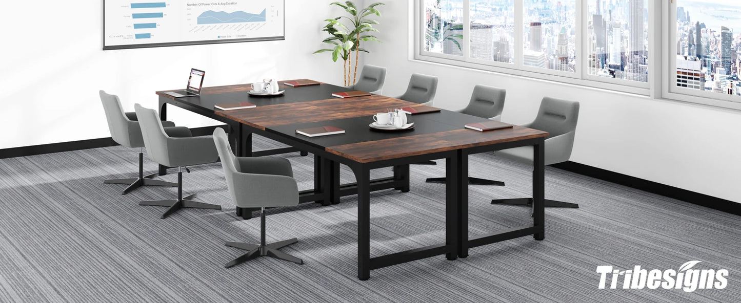 Tribesigns Large Office Desk Computer Table Study Writing Desk Workstation for Home Office Modern Computer Desk