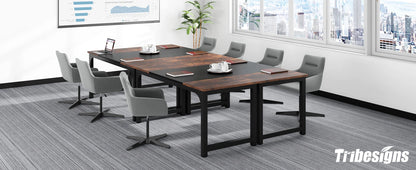 Tribesigns Large Office Desk Computer Table Study Writing Desk Workstation for Home Office Modern Computer Desk