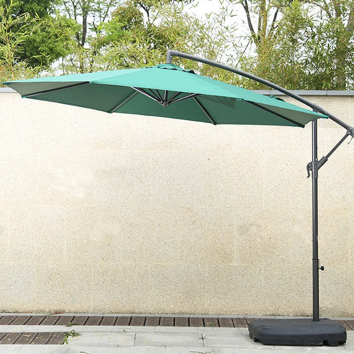 High Quality 3m Outdoor Garden Patio Parasol Sun Shade Banana Shape Cantilever Yard Banana Umbrellas