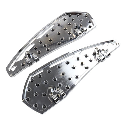 Motorcycle Driver Floorboard Rider Footboard Kit Fit For Harley Road King Electra CVO Street Glide Softail FL Dyna FLD 1986-2023