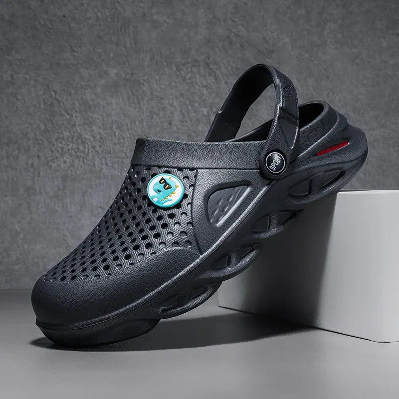 2025 New Man's Beach Sandals Summer Outdoor Platform Casual Shoes Fashion Sneakers Breathable Shoes Slippers Slippers Large Size