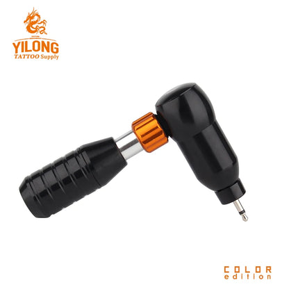 YILONG Professional L-shaped Tattoo Gun Adjustable Rotary Pen Motor Hybrid Tattoo Machine With RCA Tattoo Tools