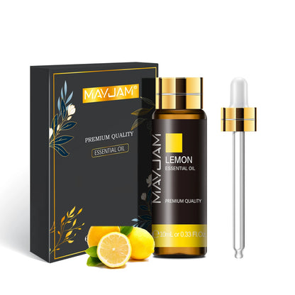 MAYJAM 10ml Pure Essential Oil Lavender Eucalyptus Vanilla Sandalwood Jasmine Bergamot Lemongrass Cinnamon Grapefruit 1pc