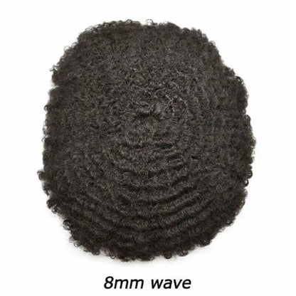 Dreadlocks Man Hair Prosthesis Mono NPU Men Toupee Human Hair Wigs Indian Human Hair System Unit Natural Color 7inche Dreadlocks