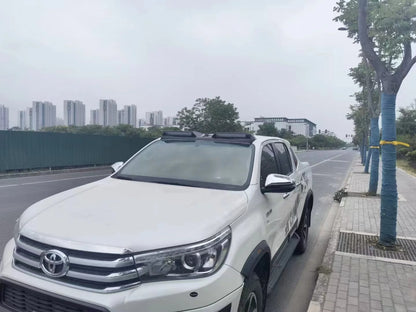 Roof Led Bar Fit For Toyota Hilux Revo Rocco Ford Ranger T6 T7 T8 T9 2012-2024 Pickup Car Exterior Roof Light Bar