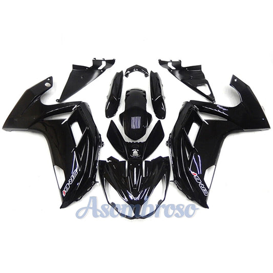 Gloss Black Fairing Kit For Kawasaki Ninja 650 2012 2013 2014 2015 2016 ER-6F EX650 Bodyframe Rebuilding Motorcycle Fairings Set