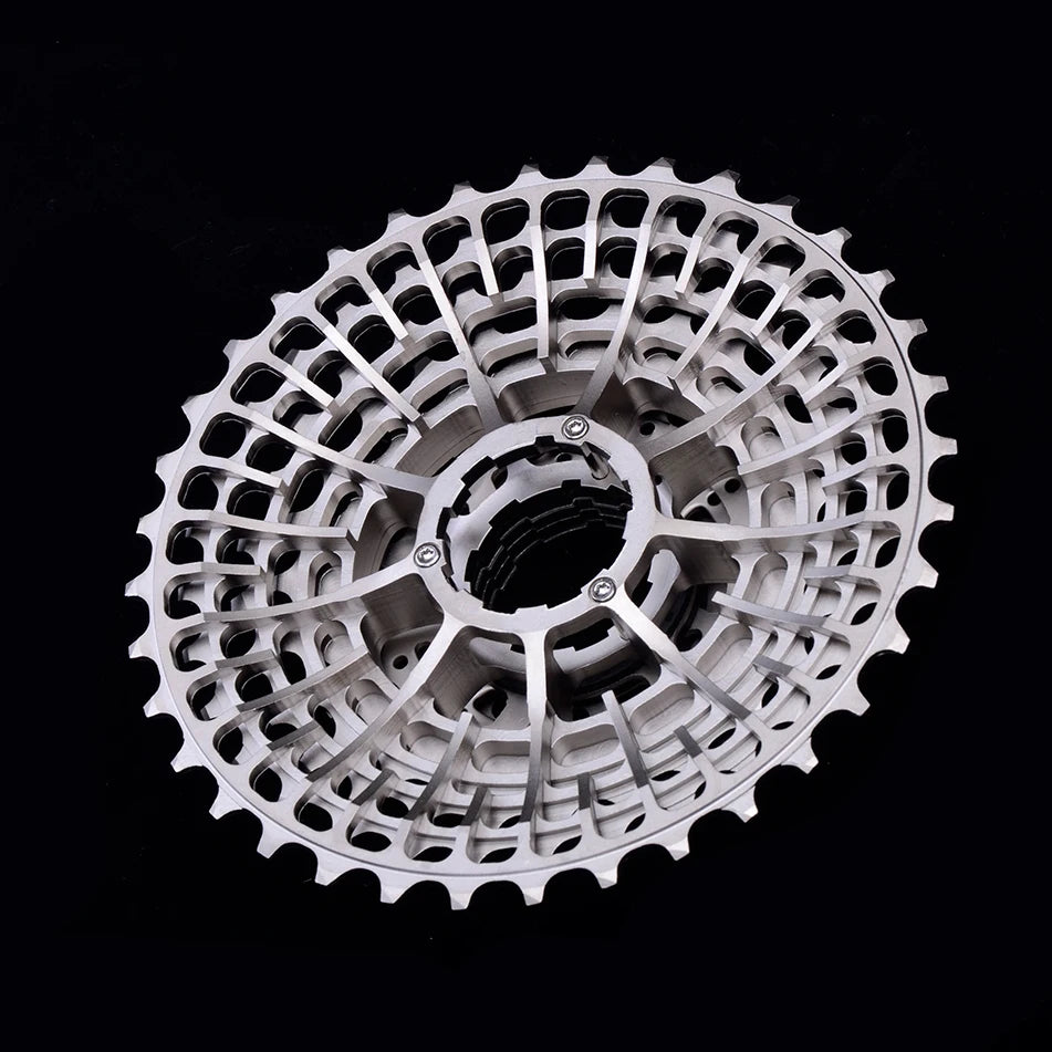 GOLDIX Ultralight CNC Road Bike Cassette 11/12 Speed k7 11S 12S 28T/32T/34T/36T Cassette Sprocket for SHIMANO HG