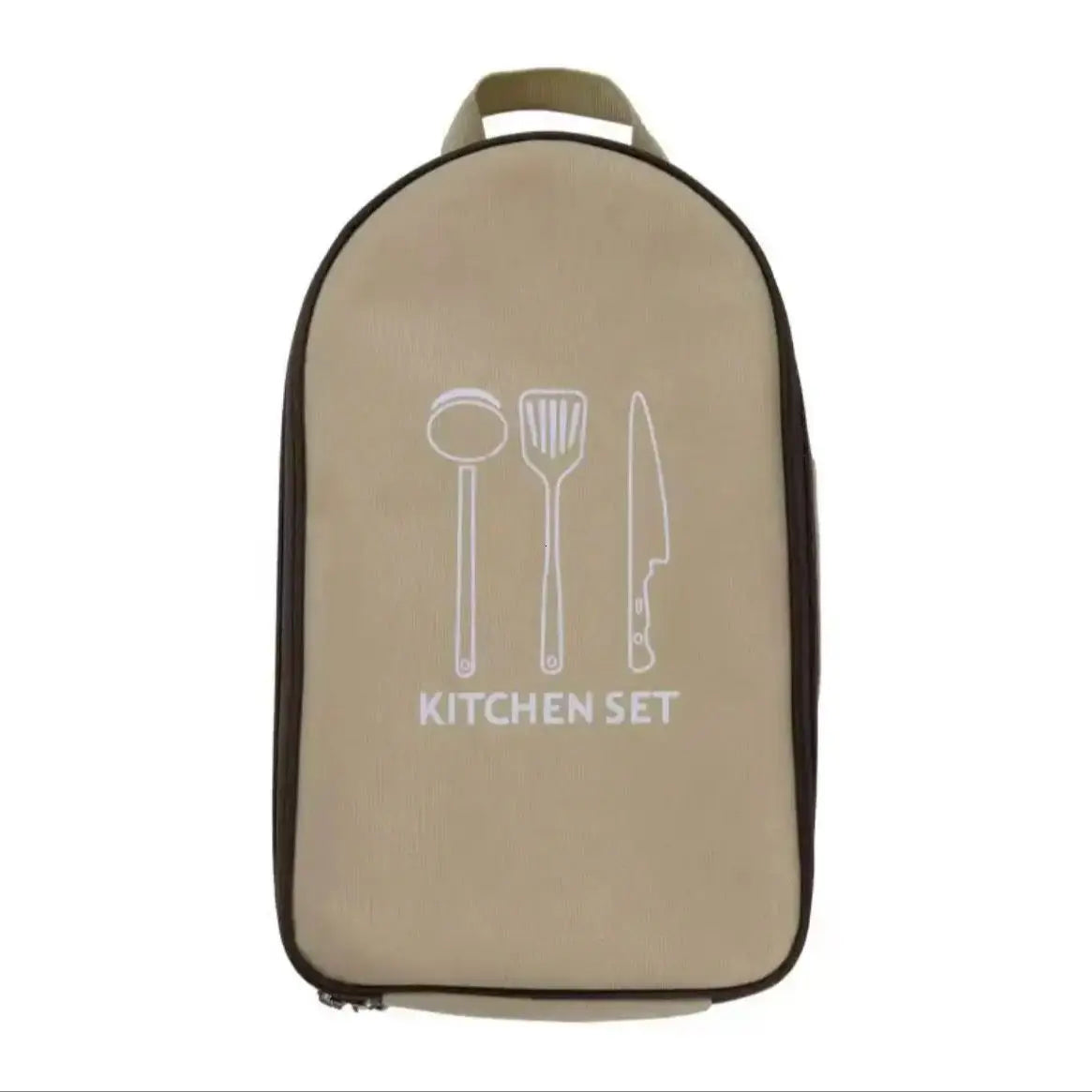 Outdoor Camping BBQ Cooking Gear Backpack Set - All-in-One Portable Kitchen with Great Looks And Practical Design