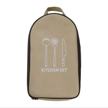 Outdoor Camping BBQ Cooking Gear Backpack Set - All-in-One Portable Kitchen with Great Looks And Practical Design