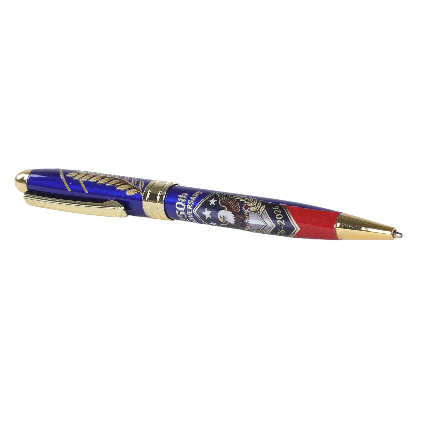 250th Anniversary Commemorative Ballpoint Pen 1776-2026 Commemorative Patriotic Engraved Gel Pen for Men Lawyers History Buffs