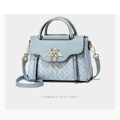 High Quality Bags Fashion Print Leather Shoulder Bag Luxury Design Shoulder Bag Elegant Small Square Bag