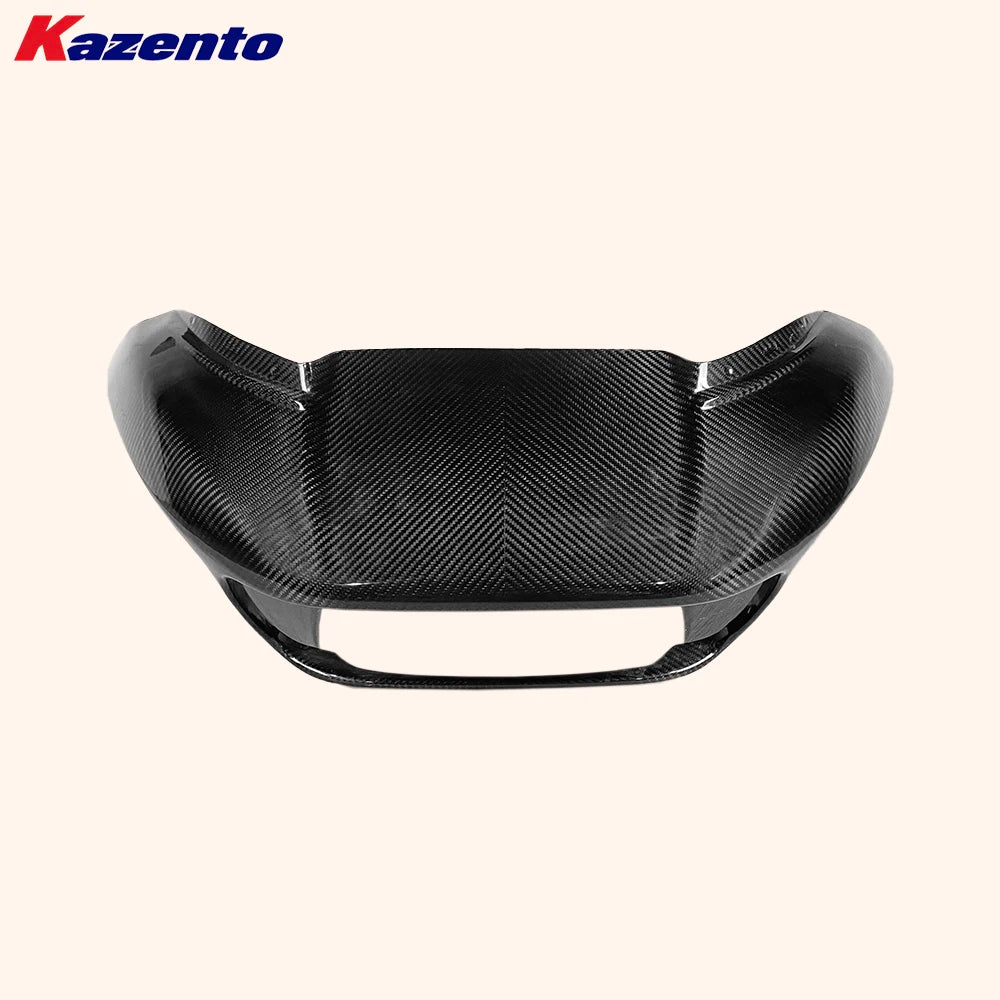 For Harley Touring Street Road Glide Dry Carbon Dual Headlight Fairing Trim