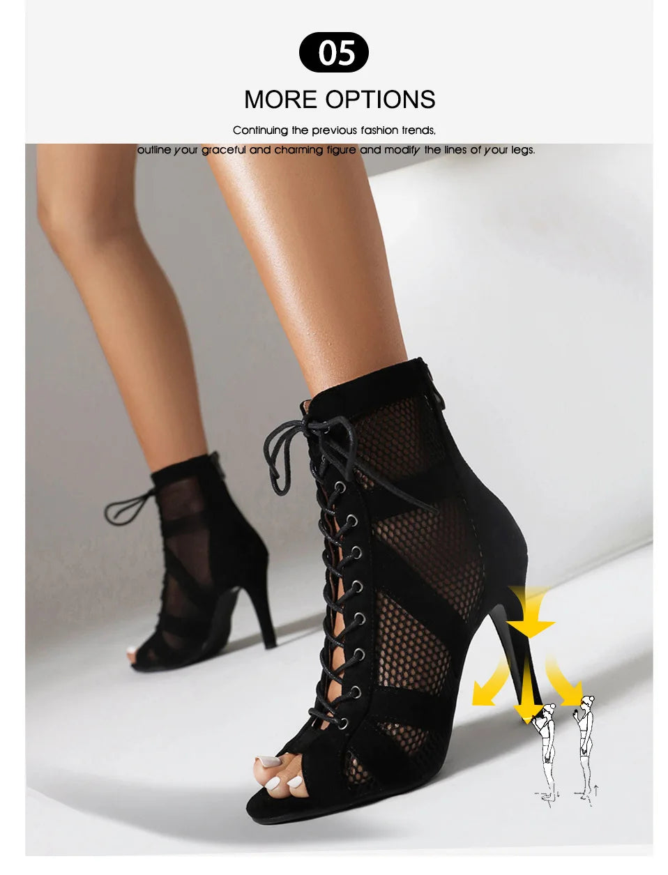 High Heels Ladies' Salsa Dance Latin Pole Dance Short Boots Ladies' Wedding Shoes Women's Dance Shoes Girls' Indoor And Outdoor