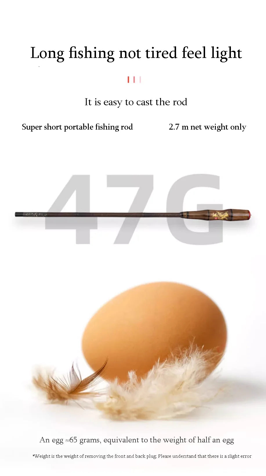 1.8M-4.5M Ultralight Telescopic Fishing Rod Travel SuperHard Stream Lake Hand Pole Carp Feeder Portable Fishing Rods