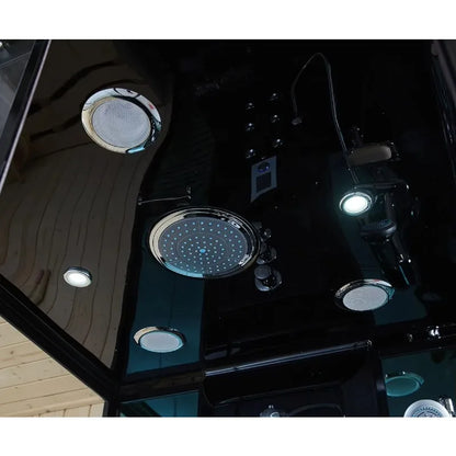Customization Modern Design Dry Sauna Steam Shower, Indoor Luxury Bathroom Wooden Steam and Sauna Combination Room