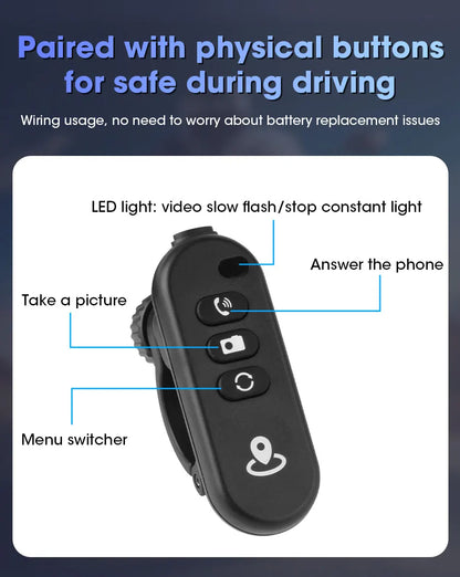 7 inch Motorcycle CarPlay Screen With TPMS GPS for Moto Navigation Display Screen Android Auto Digital Motorcycle Dashboard BT
