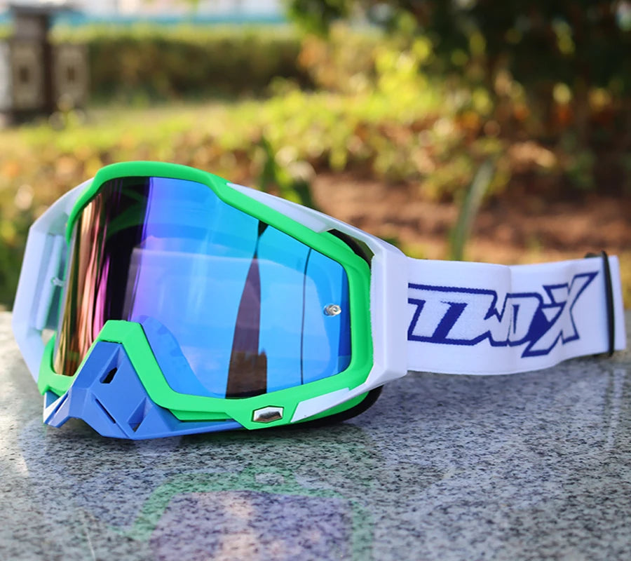 Motorcycle Glasses Dirt Bike MX Goggles Anti-Fog HD Lens Motocross Enduro Sunglasses Windproof Ski Goggles Factory Wholesale