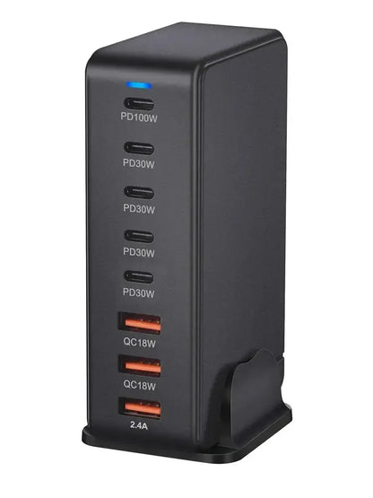 New 268W/240W GAN Gallium Nitride USB TypeC Multi-port Desktop Travel Charger With Power Adapter PD Charger Office Home Charger