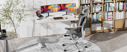 Office Ergonomic Chair for Big and 6'5" Tall Max,400Lbs Computer Desk Heavy-Duty Office Gaming Chair with High-Back Design EC20