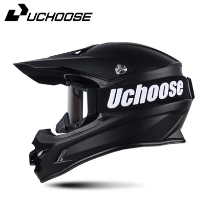 DOT Helmets Motocross Kask Cross Downhill Soporte Casco Off Road Helmet Racing Classic Motorcycle Original Enduro Goggles