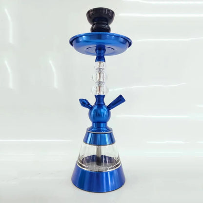 Aluminum Alloy Hookah Set Portable Small Single tube Hookah Shisha Sheesha Plastic Hose Chichas Hooka Hookaah Smoke