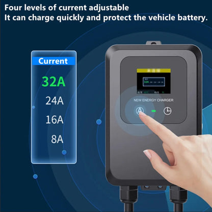 EV Charging Station 5M 7KW 32A With 6ma DC RCD Function  EV Charging Station 5M Car Home  EV Charging Station