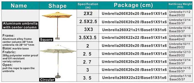 Pink Yellow Blue Striped Parasols Umbrellas Outdoor Luxury Aluminium Market Style Beach Umbrella with Fringe Outdoor for Shop