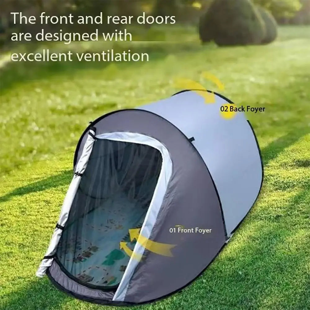Throw pop up tent 1-2 Person outdoor automatic tents quick-opening family Tent waterproof camping hiking tent outdoor supplies