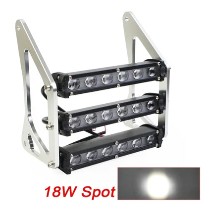 Motorcycle Headlight Headlamp Light Waterproof Front Fork Light Lamp With Bracket For Honda Grom MSX 125SF Ducati Venom MSX125