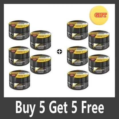 Car Plastic Scratch Repair Paste & Polishing Compound, Interior Exterior Universal Use, Ideal for Auto Tire Care