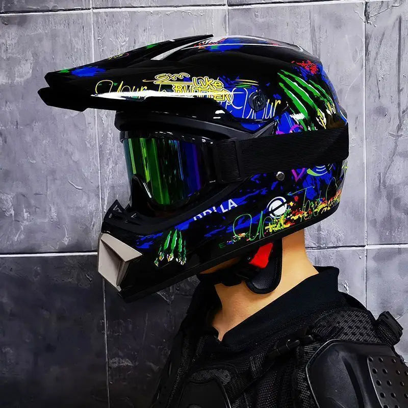 four seasons Racing Helmets Motorcycle Helmet  riding helmet and  rally Helmet Large adv Sports helmet Motocross Helmet Casco