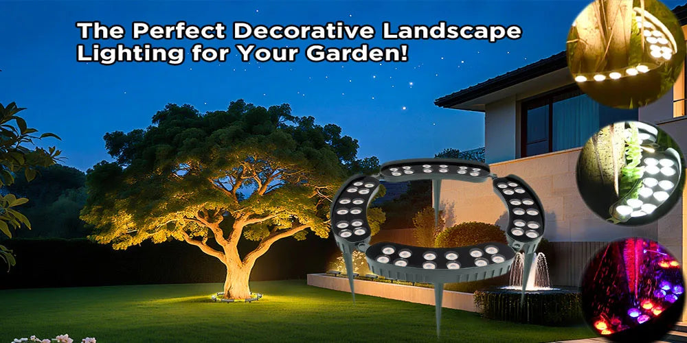 LED Outdoor Tree Spot Light LED Wall Washer Aluminum RGB IP65 Can be used outdoors under large trees and cylindrical cones