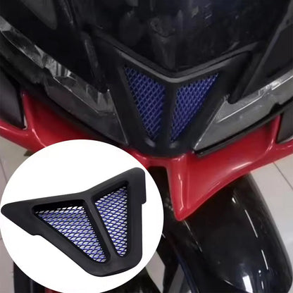Dirt bike accessories moto decorative air Inlet Head Cover Aluminum Mesh Intake Guard Protector for Yamaha R15-V3 2017-2020