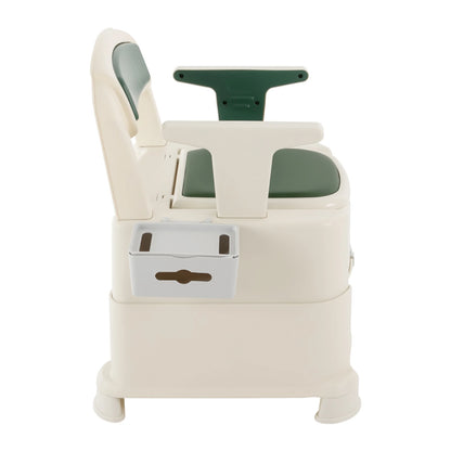 Toilet With Sensor Night Light,Bedside Commode  Bedside Toilet With Maximum Load 200kg, Portable Toilet