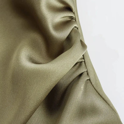 Satin Long Dresses for Women 2026 Summer Slip Midi Dress Woman Sexy Evening Party Dress Sleeveless Female Elegant Dresses