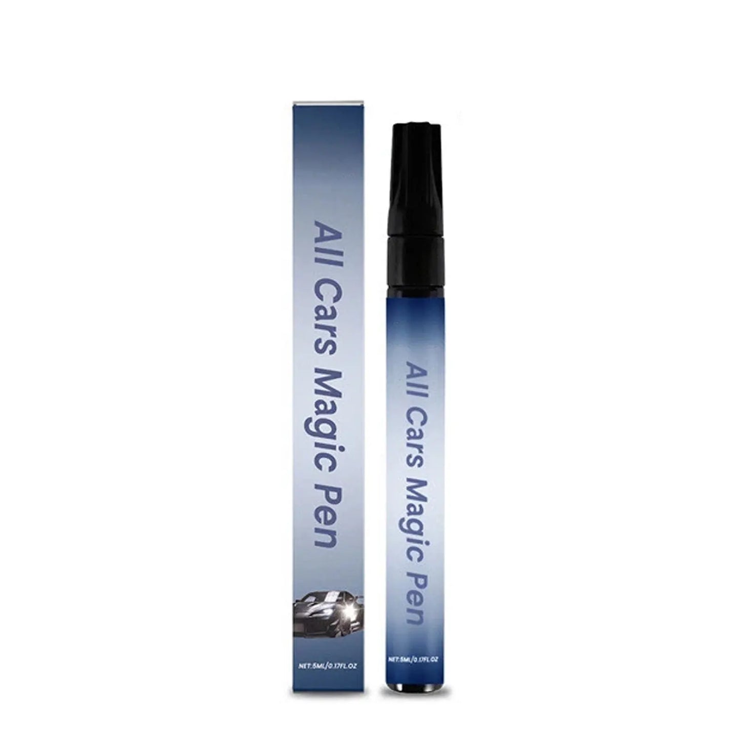 Car Scratch Repair Pen Black Universal for All Cars Quick Fix Easy Application