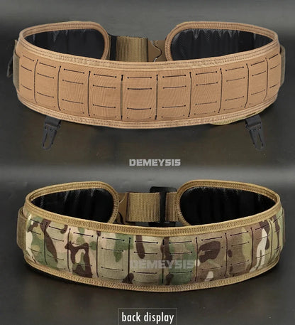 Tactical Padded Belt Airsoft CS Combat Molle Airsoft Belts Duty Paintball Waist Belt War Game Hunting Accessories