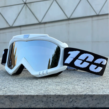 100 Motorcycle Goggles For Men Motocross Sunglasses Safety Protective MX ATV Ski Helmet Goggles vintage Driving Glasses