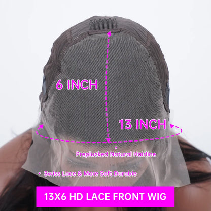 13x4 Chocolate Brown Lace Front Wigs Human Hair For Women 13x6 Hd Straight Lace Frontal Wig 4x4 5x5 Closure Human Hair Wig