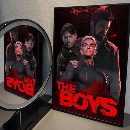 The Boys Poster Print A5 A4 A3 A2 Wall Art Decor For Room Office Gift For Fans