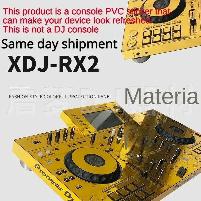 Pioneer XDJ-RX2 PVC Skin Film - Quality Protective Film for Controllers (Film Only)