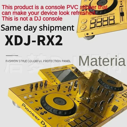 Pioneer XDJ-RX2 PVC Skin Film - Quality Protective Film for Controllers (Film Only)